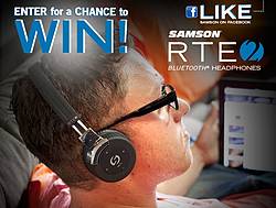 Samson RTE 2 Cyber Monday Giveaway Contest