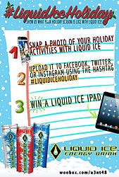 Liquid Ice Energy Drink #LiquidIceHoliday Contest
