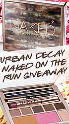 Pampadour: Urban Decay Naked on the Run Giveaway