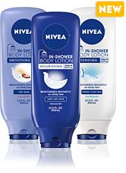NIVEA In-Shower Body Lotion Facebook Sweepstakes