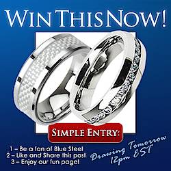 Blue Steel Get Free Jewelry Sweepstakes