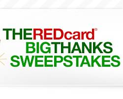 Target REDcard Big Thanks Instant Win Sweepstakes