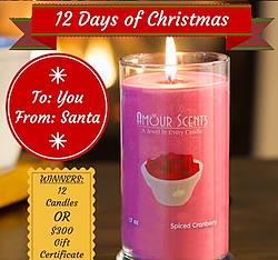 Amour Scents 12 Days of Christmas Giveaway