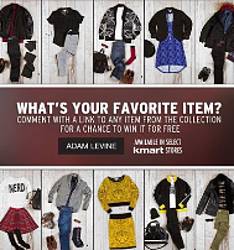 Adam Levine Whats Your Favorite Item Sweepstakes