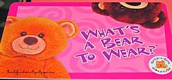 The Art of Random Willy-Nillyness: Build a Bear Gift Card Giveaway