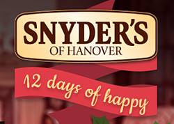 Snyder’s of Hanover 12 Days of Happy Sweepstakes