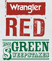 Wrangler RED & Green Sweepstakes