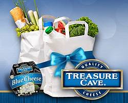 Treasure Cave Cheese Blue Holiday Recipe Sweepstakes