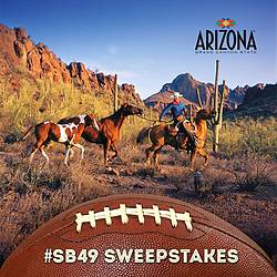 Visit Arizona #SB49 Experience Sweepstakes