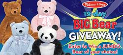 Melissa & Doug: Big Bear Giveaway