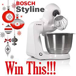 Nutrimill Bosch Styline Mixer Giveaway