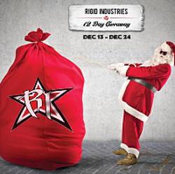 Rigid Industries 12 Days of Christmas Giveaway