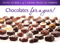 Purdys Chocolatier Chocolates for a Year Christmas Giveaway