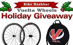 Bike Nashbar Vuelta Wheels Holiday Giveaway Sweepstakes
