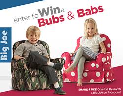 Big Joe Bubs or Babs Kids Bean Bag Chair Giveaway