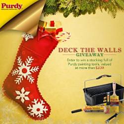 Purdy Corp Deck the Walls Sweepstakes