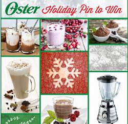 Oster Blending Holiday Hosting With Oster Blending Sweepstakes