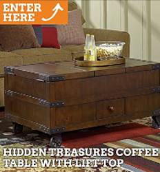 Wayfair Hidden Treasures Coffee Table Giveaway