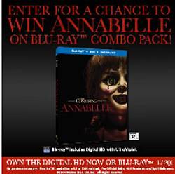 Spirit Halloween Annabelle Sweepstakes