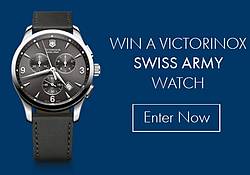 Victorinox Swiss Army Watch Giveaway