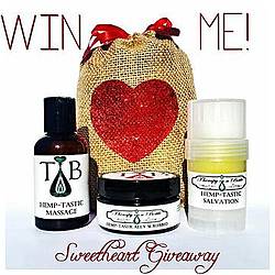 Therapy in a Bottle Organic Body Care Sweetheart Package Giveaway