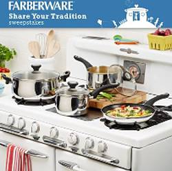 Farberware Cookware Share Your Tradition Sweepstakes