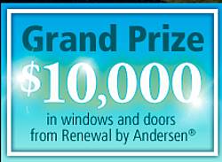 Renewal by Andersen Renew Your Home Sweepstakes