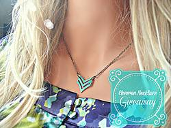 Yourcharmedlife Chevron Patina Necklace Giveaway