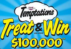 TEMPTATIONS Treat & Win Instant Win Game
