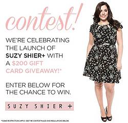 DARE Magazine: $200 Suzy Shier Gift Card Giveaway - I Love Giveaways