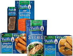 Pacific Seafood Blue Is the New Green Instant Win Game