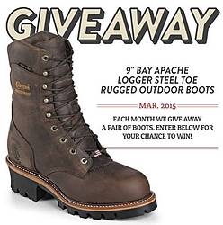 Chippewa Boots Monthly Giveaway