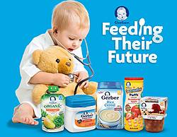 Gerber Feeding Their Future Sweepstakes & Instant Win Game
