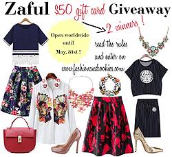 Fashion and Cookies: Zaful $50 Gift Card Giveaway