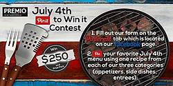 Premio Foods 4th of July Pinterest Contest