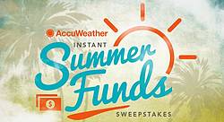 AccuWeather Instant Summer Funds Sweepstakes and Instant Win Game