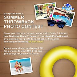 Backyard Ocean's Summer Throwback Photo Contest