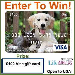Your Life After 25: $100 Visa Gift Card Giveaway