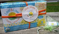 Crunchy Mom Next Door: Leaf & Love Organic Sugar-Free Lemonade Giveaway