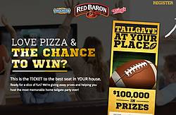 Schwan’s Tailgate at Your Place Instant Win Game Sweepstakes