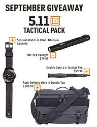 RedsGear 5.11 Tactical Pack Giveaway