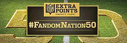 NFL Extra Points #FandomNation50 Giveaway Instant Win Game