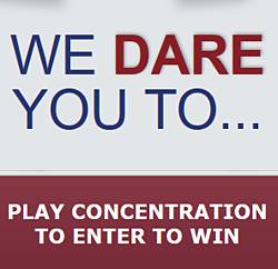 UnitedHealthcare September 2016 We Dare You to Play Concentration Sweepstakes