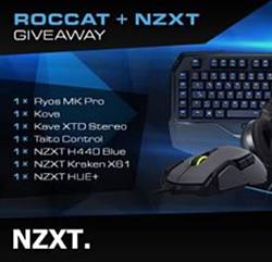 ROCCAT & NZXT Giveaway Sweepstakes