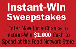 Food Network Store Instant Win Sweepstakes