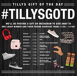 Tilly’s #TillysGOTD Promo Instagram Sweepstakes
