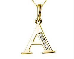 Jascina Jewelry Diamond Initial Pendant Necklace Set Giveaway