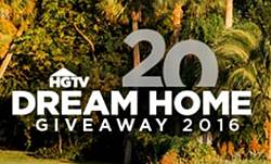 HGTV 2016 Dream Home Sweepstakes