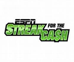 ESPN Streak For The Cash Sweepstakes