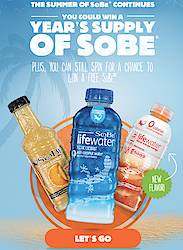 SoBe Lifewater Facebook Summer Of SoBe Game
